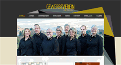 Desktop Screenshot of gewerbe-wetzikon.ch