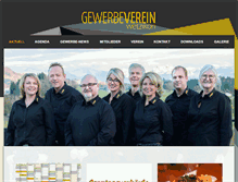 Tablet Screenshot of gewerbe-wetzikon.ch